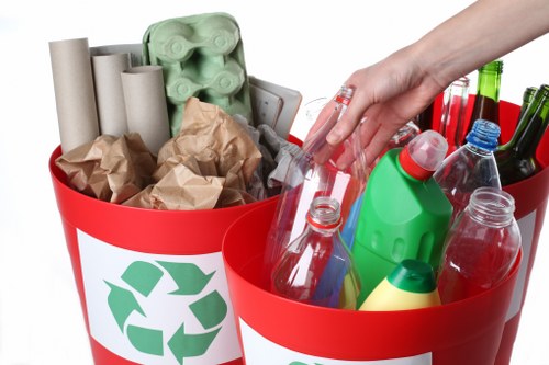 Ilford builders clearing waste
